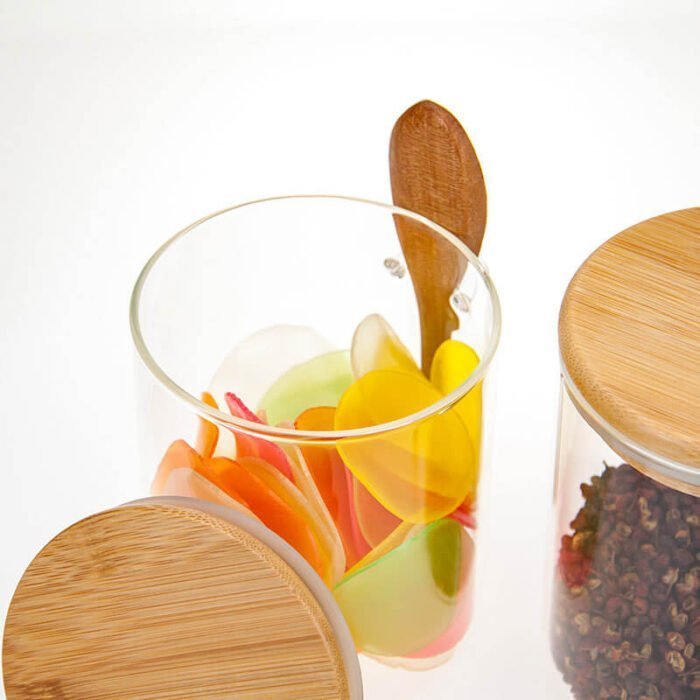 glass jar with bamboo spoon (9)