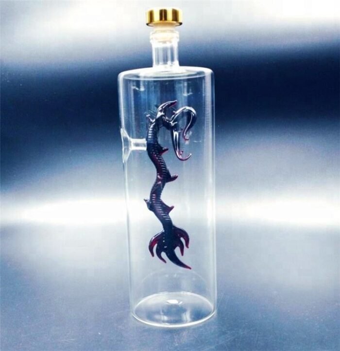 Botella de tequila con dragón - Imagen 5