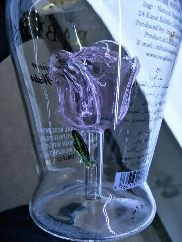 Botella de tequila con flor - Imagen 4