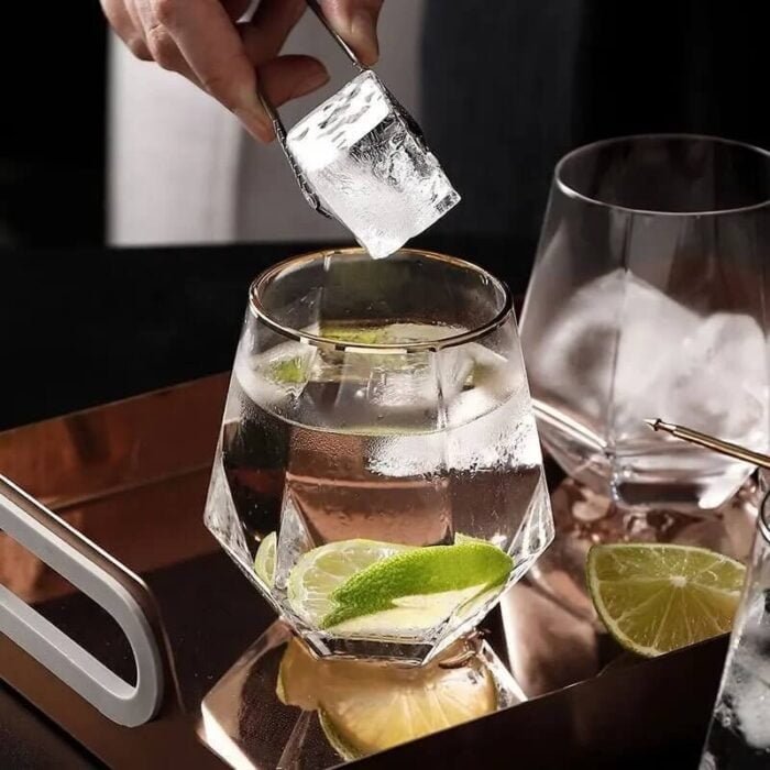 Juego de Copas de Vino Hexagonales | Elegantes Copas de 11 Oz para Whisky y Cócteles - Pedidos al por mayor disponibles - Imagen 3