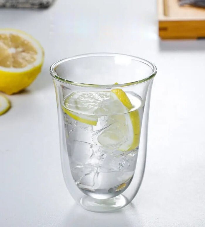Vasos de vidrio de doble pared | Elegantes tazas grandes en caja de regalo premium para pedidos al por mayor - Imagen 2