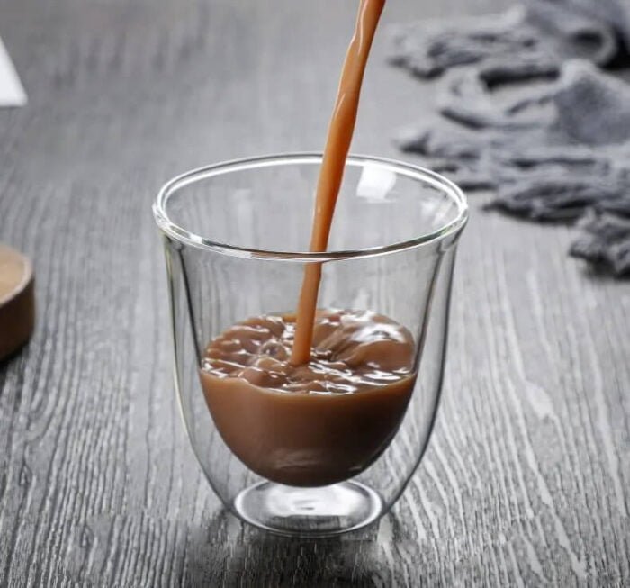 Vasos de vidrio de doble pared | Elegantes tazas grandes en caja de regalo premium para pedidos al por mayor - Imagen 3