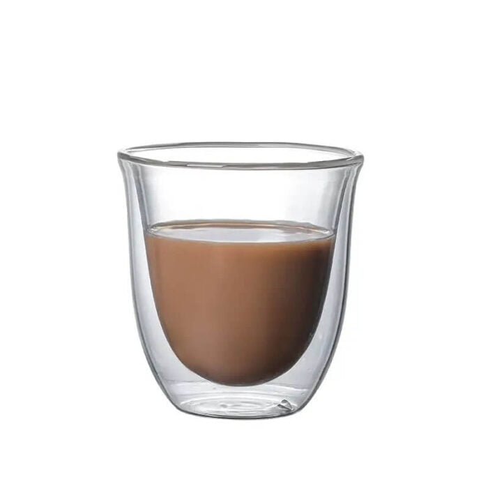 Vasos de vidrio de doble pared | Elegantes tazas grandes en caja de regalo premium para pedidos al por mayor - Imagen 4