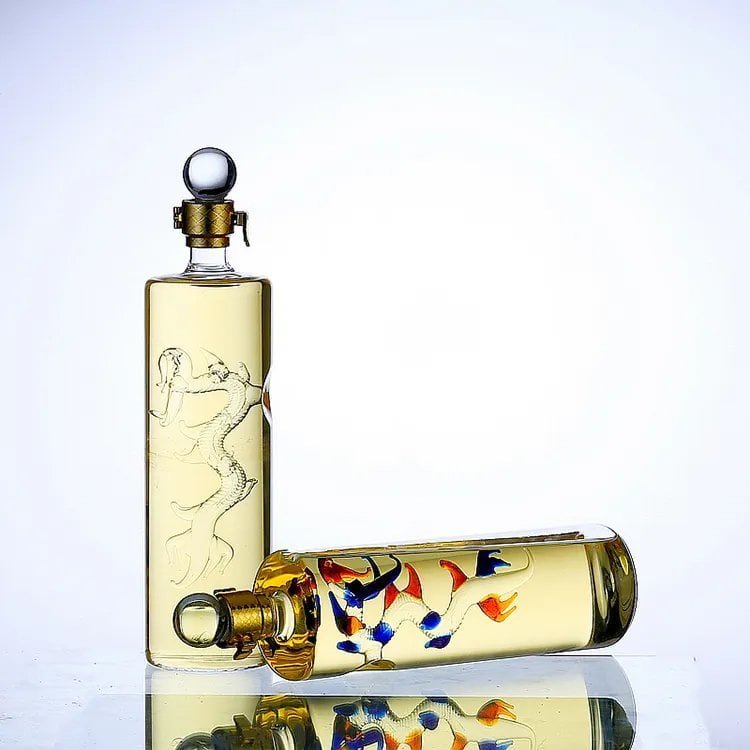 dragon tequila bottle