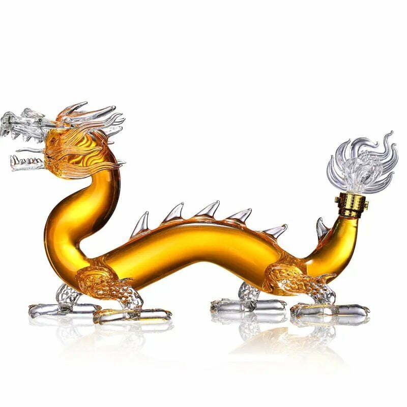 dragon tequila bottle